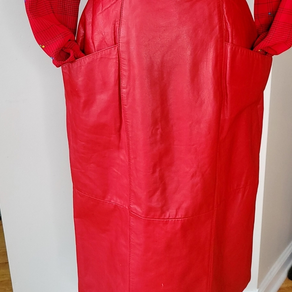 Leather Skirt - Picture 2 of 2